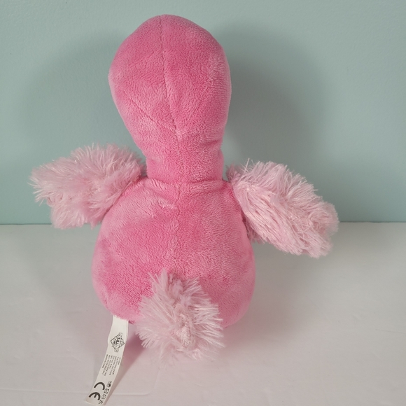 Pink Flamingo Plush The Petting Zoo 12" inch 2017 shelf sitting Stuffed Animal - Picture 6 of 12